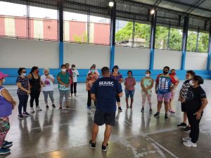 Imagem da notícia - Governo do Amazonas promove atividades físicas para idosos assistidos pela Sejusc