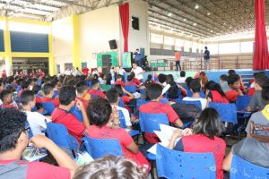 Imagem da notícia - Crianças e adolescentes recebem atendimento psicológico e palestra de conscientização contra bullying nas escolas