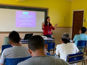 Imagem da notícia - Sejusc apresenta palestra sobre violência doméstica em Iranduba