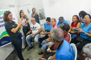 Imagem da notícia - Sejusc celebra Dia da Família com roda de conversa com idosos