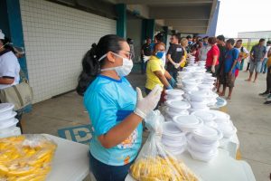 Imagem da notícia - Governo do Amazonas realiza 2.400 atendimentos em abrigo montado na Arena Amadeu Teixeira
