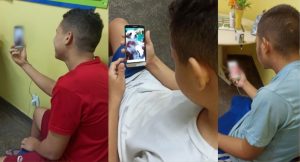 Imagem da notícia - Sem visitas, adolescentes de centros socioeducativos do Amazonas conversam com familiares por videochamada