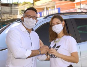 Imagem da notícia - Aadesam entrega veículos ao Projeto Nova Rede Mulher, em parceria com a Sejusc