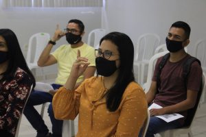 Imagem da notícia - Servidores da Sejusc recebem oficina básica de língua de sinais