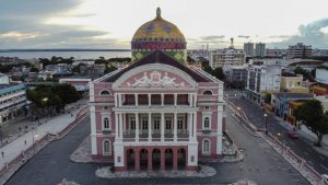 Imagem da notícia - Teatro Amazonas recebe iluminação na cor da campanha ‘Setembro Amarelo’