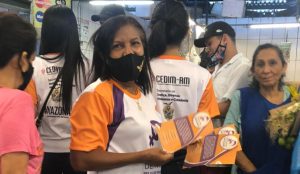 Imagem da notícia - Sejusc leva campanha ‘16 dias de ativismo pelo fim da violência contra a mulher’ ao Centro de Manaus