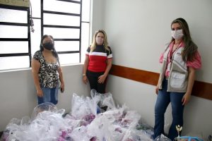 Imagem da notícia - Mais de 480 kits de higiene são entregues pela Sejusc para grupos que atuam com idosos em vulnerabilidade