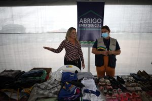 Imagem da notícia - Sejusc arrecada doação de itens de vestuário masculino para acolhidos em abrigo emergencial