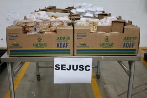 Imagem da notícia - Alimentos regionais repassados à Sejusc vão beneficiar instituições e famílias em vulnerabilidade social
