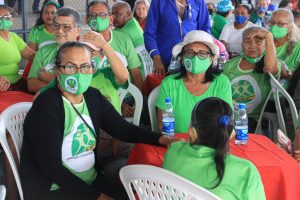 Imagem da notícia - Sejusc realiza manhã cultural alusiva ao Dia Internacional da Mulher para grupos de idosas em Manaus