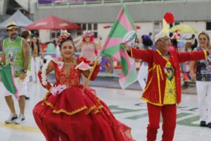 Imagem da notícia - Desfile de Idosos e Espaço Acessível marcam ações da Sejusc no Carnaval na Floresta