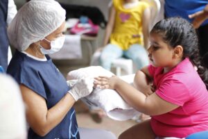 Imagem da notícia - Em ação na zona norte, Sejusc promove serviços de cidadania e bem-estar a PcDs e familiares