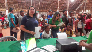 Imagem da notícia - Aos 71 anos, indígena emite certidão de nascimento em aldeia de São Gabriel da Cachoeira
