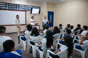 Imagem da notícia - Sejusc realiza palestra sobre combate a violência em escola da zona norte de Manaus