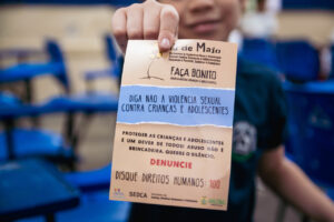 Imagem da notícia - ‘Faça Bonito’: Sejusc trabalha a proteção à crianças e aos adolescentes em todo o Amazonas