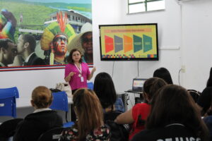 Imagem da notícia - Servidoras da Sejusc que lidam com mulheres vítimas de violência são qualificadas sobre saúde da mulher