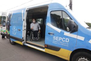 Imagem da notícia - Brasileirão: Torcedores de cadeiras de rodas terão transporte adaptado para jogo na Arena da Amazônia