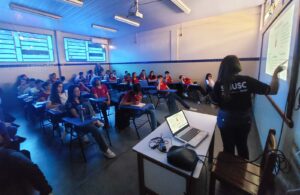 Imagem da notícia - “Operação Átria“: violência de gênero é tema de debates promovidos pela Sejusc em escolas de Manaus