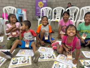 Imagem da notícia - ‘Super Curumins’: Projeto atende crianças e adolescentes migrantes e refugiados com atividades de lazer e aprendizado