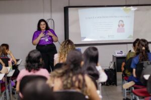 Imagem da notícia - Agosto Lilás: Governo do Amazonas realiza palestra sobre direitos da mulher na Universidade Nilton Lins