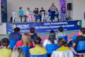 Imagem da notícia - Governo do Amazonas promove ação itinerante com serviços socioambientais, de cidadania e direitos humanos, em Iranduba