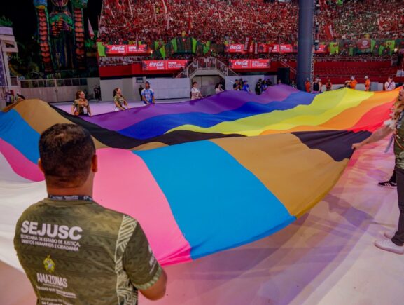 Festival de Parintins 2025: Sejusc fortalece a conscientização de direitos humanos e combate a violências