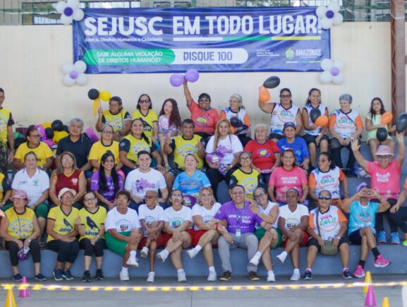 Idoso em Movimento: projeto do Governo do Amazonas promove lazer e bem-estar a cerca de 5 mil participantes