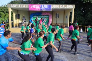 Imagem da notícia - “Arena Rosa e Azul”: Sejusc promove ação de saúde para pessoas idosas na zona norte de Manaus