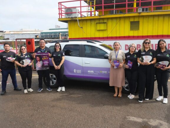 Dia M: Sejusc promove ação no combate e prevenção da importunação sexual em transportes públicos