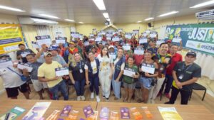 Imagem da notícia - Sejusc realiza Circuito de Justiça e Direitos Humanos em Parintins para fortalecer rede de proteção durante Festival
